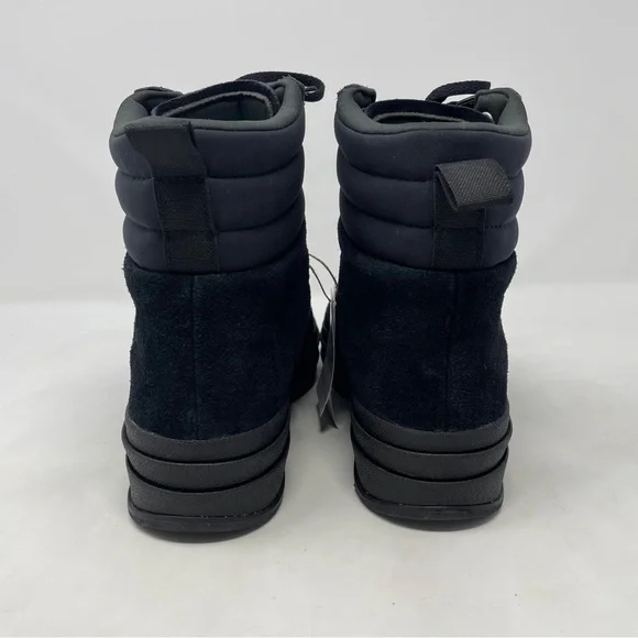 Adidas Gazelle High Boots Triple Black Women’s Athletic Sneakers ID6983 - NWT - Picture 7 of 14